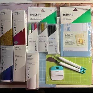 Cricut Joy + Machine HUGE Bundle